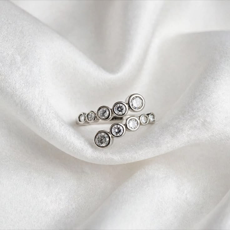 Celestia Crystal Duo Ring
